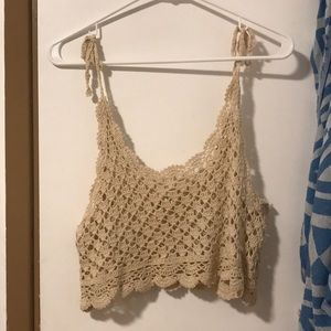 Billabong Crochet knit top